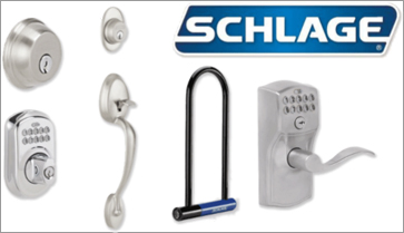 Master Locksmith uses Schlage lock hardware