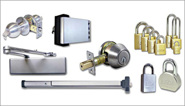 Master Locksmiths provides hardware for all types of door security